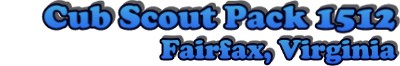 Cub Scout Pack 1512 - Fairfax, Virginia